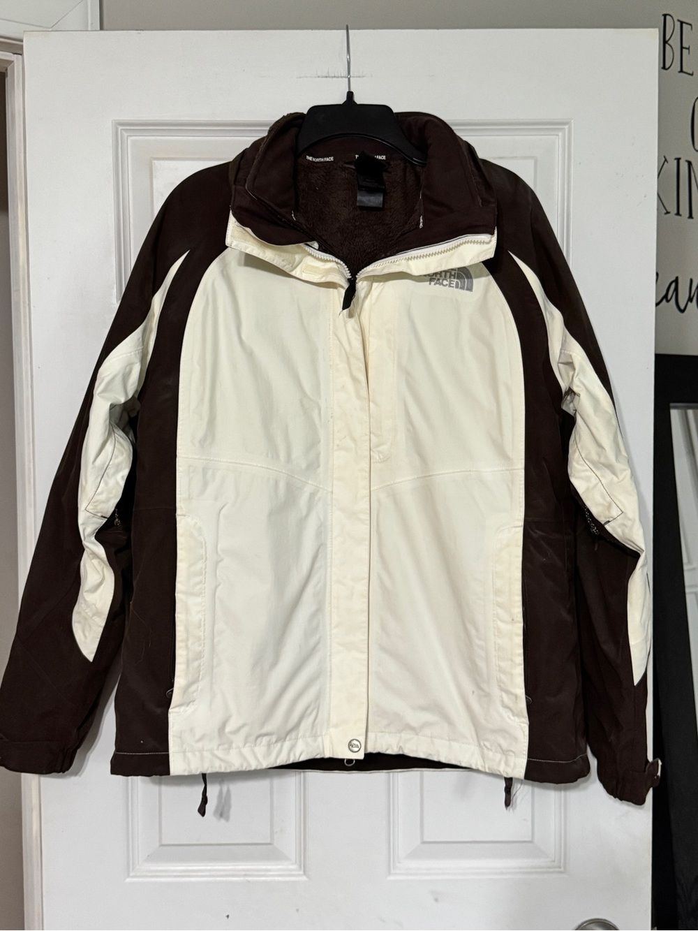 The North Face Women’s Two-Tone Brown & Cream Jacket